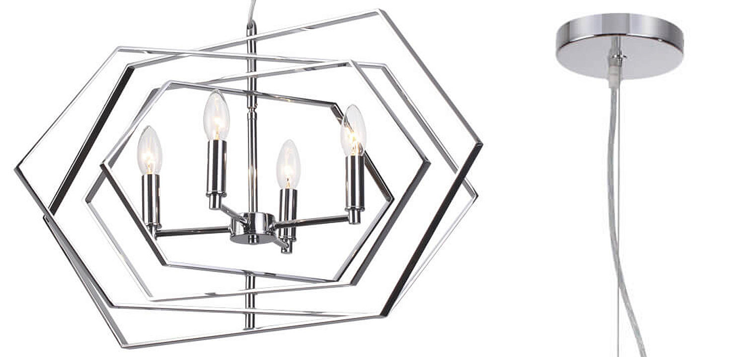 Люстра Damaris Chandelier silver Люстра Damaris Chandelier silver - Loft-Concept в Челябинске