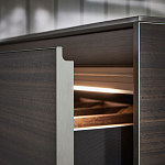 Кухонный гарнитур из массива дерева и камня HI-LINE 6 FRAME DOOR Dada Engenereed Kitchen варинант исполнения - 9 | Loft Concept в Челябинске