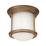 Потолочный светильник для ванных комнат с цилиндрическим стеклянным плафоном и одной лампой Hinkley варинант исполнения - 9 | Loft Concept в Челябинске