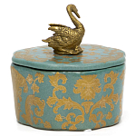 Фарфоровая шкатулка Swan Lake варинант исполнения - 6 | Loft Concept в Челябинске