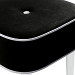 Квадратный мягкий пуф на белых ножках Winton Pouf Square варинант исполнения - 10 | Loft Concept в Челябинске