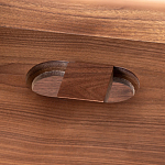 ТВ-тумба из массива ореха Robinett Wooden TV Stand варинант исполнения - 6 | Loft Concept в Челябинске