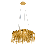 Люстра круглая подвесная с металлическими дугами и длинными цепочками 80 см Atlantis Chain варинант исполнения - 12 | Loft Concept в Челябинске