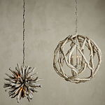 Подвесной светильник круглый в виде веток деревьев Starburst варинант исполнения - 2 | Loft Concept в Челябинске