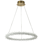 Кольцевая люстра украшенная кристаллами из хрусталя Gilbertine Crystals Ring Chandelier варинант исполнения - 2 | Loft Concept в Челябинске