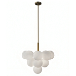 Люстра круглая со стеклянными сферами Maleficent варинант исполнения - 4 | Loft Concept в Челябинске