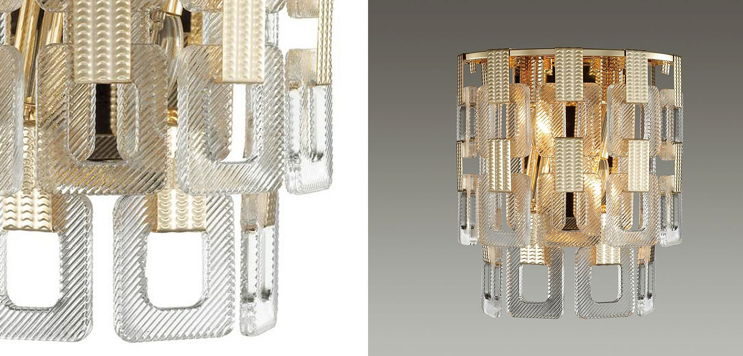 Бра Ribbed Elements Pendant Бра Ribbed Elements Pendant - Loft-Concept в Челябинске