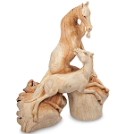 Статуэтка из дерева лошади Animals of the World 25 варинант исполнения - 2 | Loft Concept в Челябинске