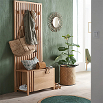 Плетеная корзина для белья с ручками Nyimbo Wicker Basket варинант исполнения - 2 | Loft Concept в Челябинске