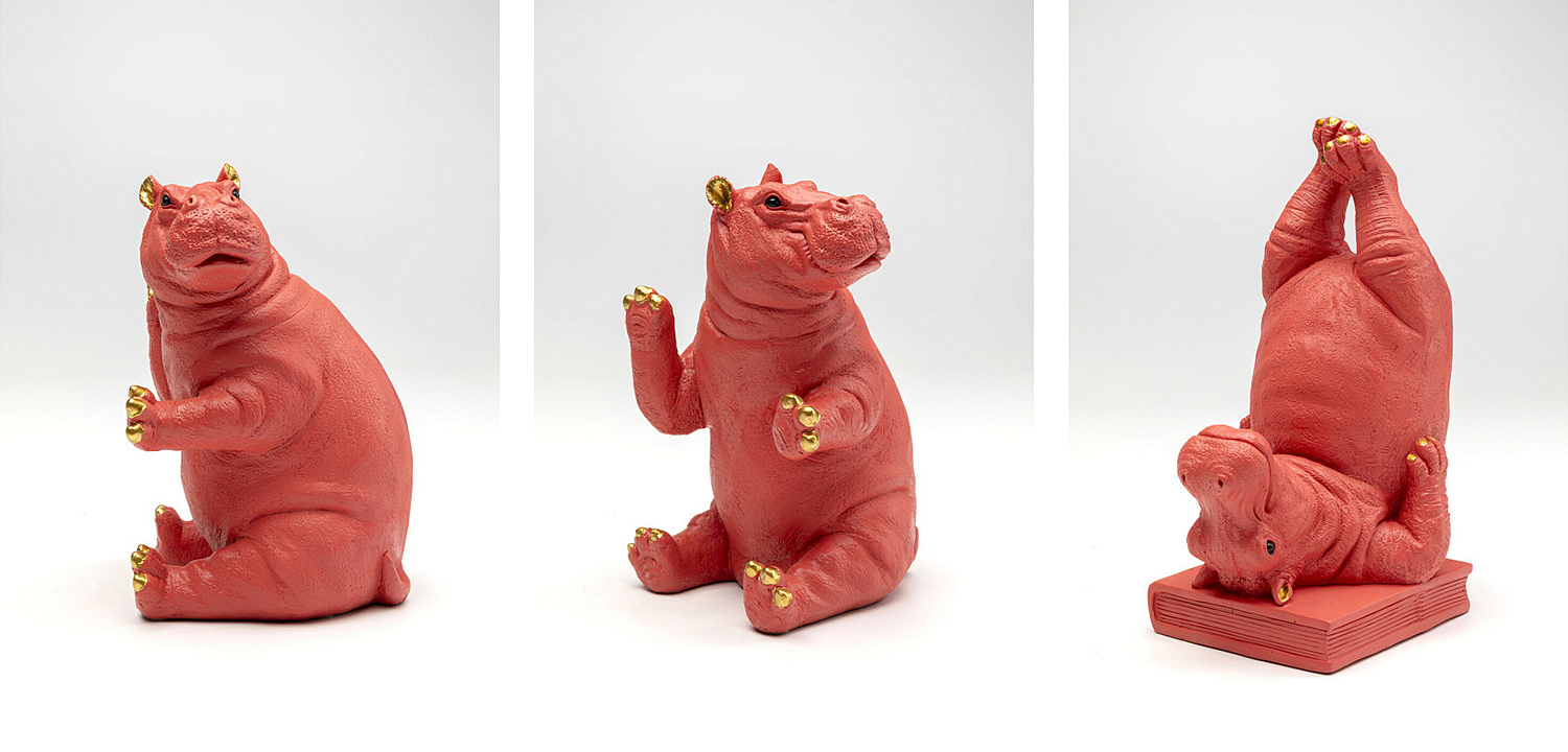 Держатель для книг Red Hippos Держатель для книг Red Hippos - Loft-Concept в Челябинске