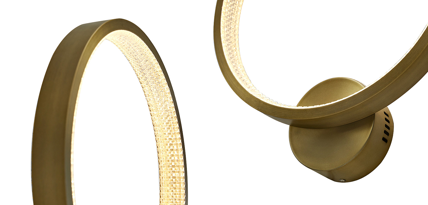 Бра Ring Light Gold Sconce Бра Ring Light Gold Sconce - Loft-Concept в Челябинске