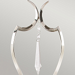 Бра с 2-мя лампами и подвеской из прозрачного стекла Elstead Lighting варинант исполнения - 5 | Loft Concept в Челябинске