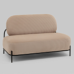 Диван Стоун велюр рельефный бежевый варинант исполнения - 1 | Loft Concept в Челябинске