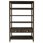 Стеллаж с двумя ящиками Elsa Dreams Walnut варинант исполнения - 5 | Loft Concept в Челябинске