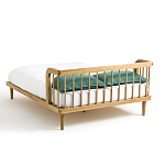 Кровать из массива дуба с пружинным блоком Mateta варинант исполнения - 4 | Loft Concept в Челябинске