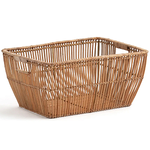 Корзина для белья из ротанга Tamu Wicker Basket