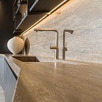 Кухонный гарнитур с раздвижными дверцами TIVALÌ 2.0 BY YABU PUSHELBERG Dada Engenereed Kitchen варинант исполнения - 6 | Loft Concept в Челябинске