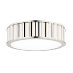 Потолочный светильник с гофрированным серебрянным абажуром Millennium варинант исполнения - 1 | Loft Concept в Челябинске