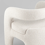 Кресло дизайнерское для лаунж зоны жемчужного цвета Pearl Lounge варинант исполнения - 5 | Loft Concept в Челябинске