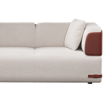 Трехместный диван Richmond с кожаной отделкой варинант исполнения - 5 | Loft Concept в Челябинске