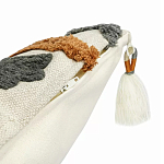 Подушка декоративная с вышивкой и кисточками Divine Abstractions варинант исполнения - 3 | Loft Concept в Челябинске