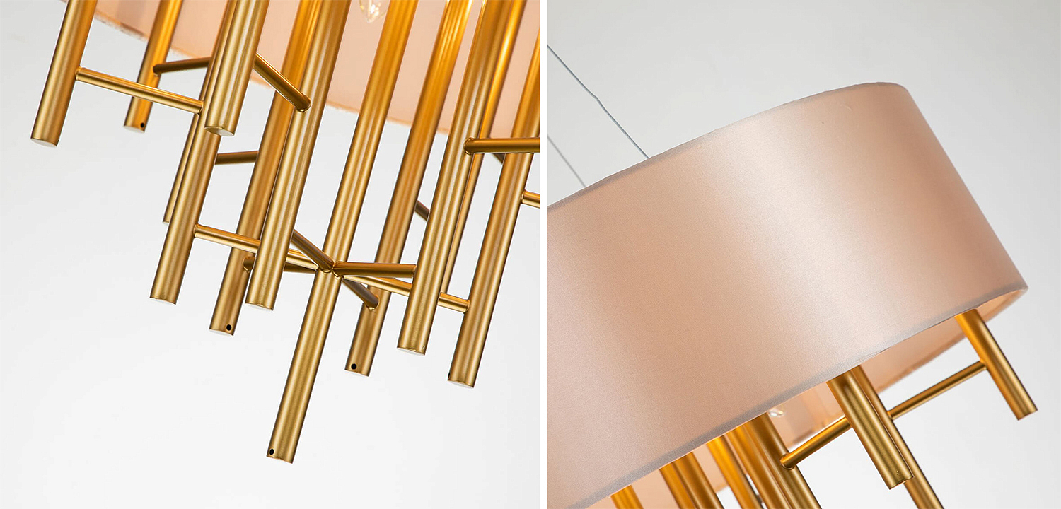 Люстра Oswell Lampshade Chandelier Люстра Oswell Lampshade Chandelier - Loft-Concept в Челябинске