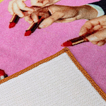 Коврик Seletti Lipstick Pink варинант исполнения - 1 | Loft Concept в Челябинске