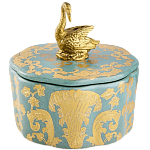 Фарфоровая шкатулка Swan Lake варинант исполнения - 1 | Loft Concept в Челябинске