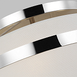 Потолочный светильник с белым тканевым абажуром Generation Lighting варинант исполнения - 3 | Loft Concept в Челябинске