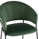 Стул в велюре зеленого цвета Horizon варинант исполнения - 6 | Loft Concept в Челябинске