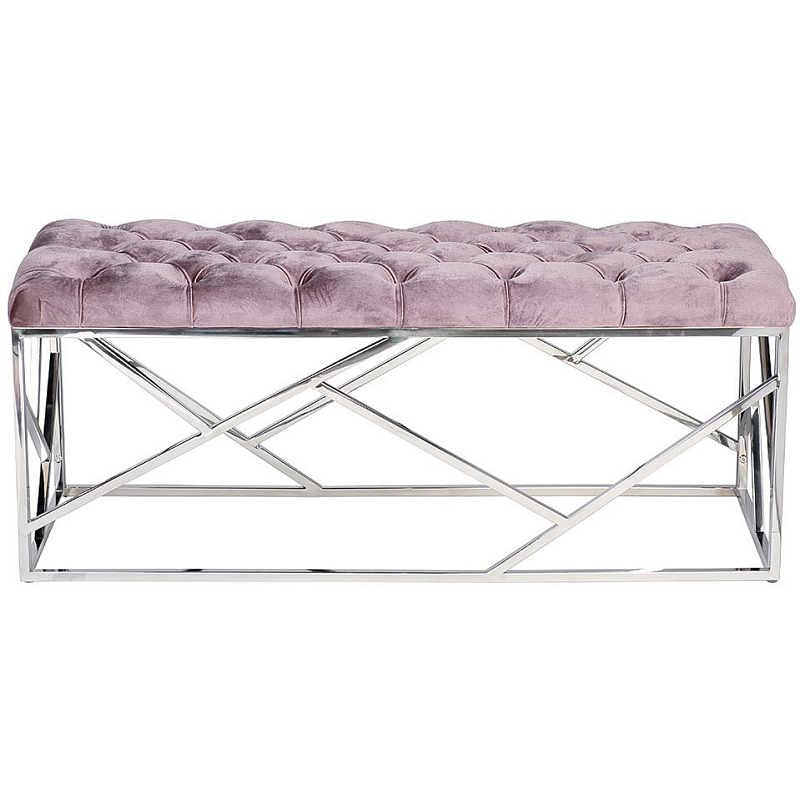 Банкетка Marietas DARK PINK Темно-розовый Банкетка Marietas DARK PINK Темно-розовый в Челябинске | Loft Concept