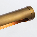Светильник для картин цвета латунь с длинным цилиндрическим плафоном Alora варинант исполнения - 3 | Loft Concept в Челябинске