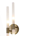 Бра с двумя цилиндрическими матовыми плафонами на круглом основании Delta Light варинант исполнения - 3 | Loft Concept в Челябинске