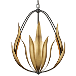 Люстра грушевидной формы с волнистыми листьями Foliage of Leaf Forms варинант исполнения - 2 | Loft Concept в Челябинске