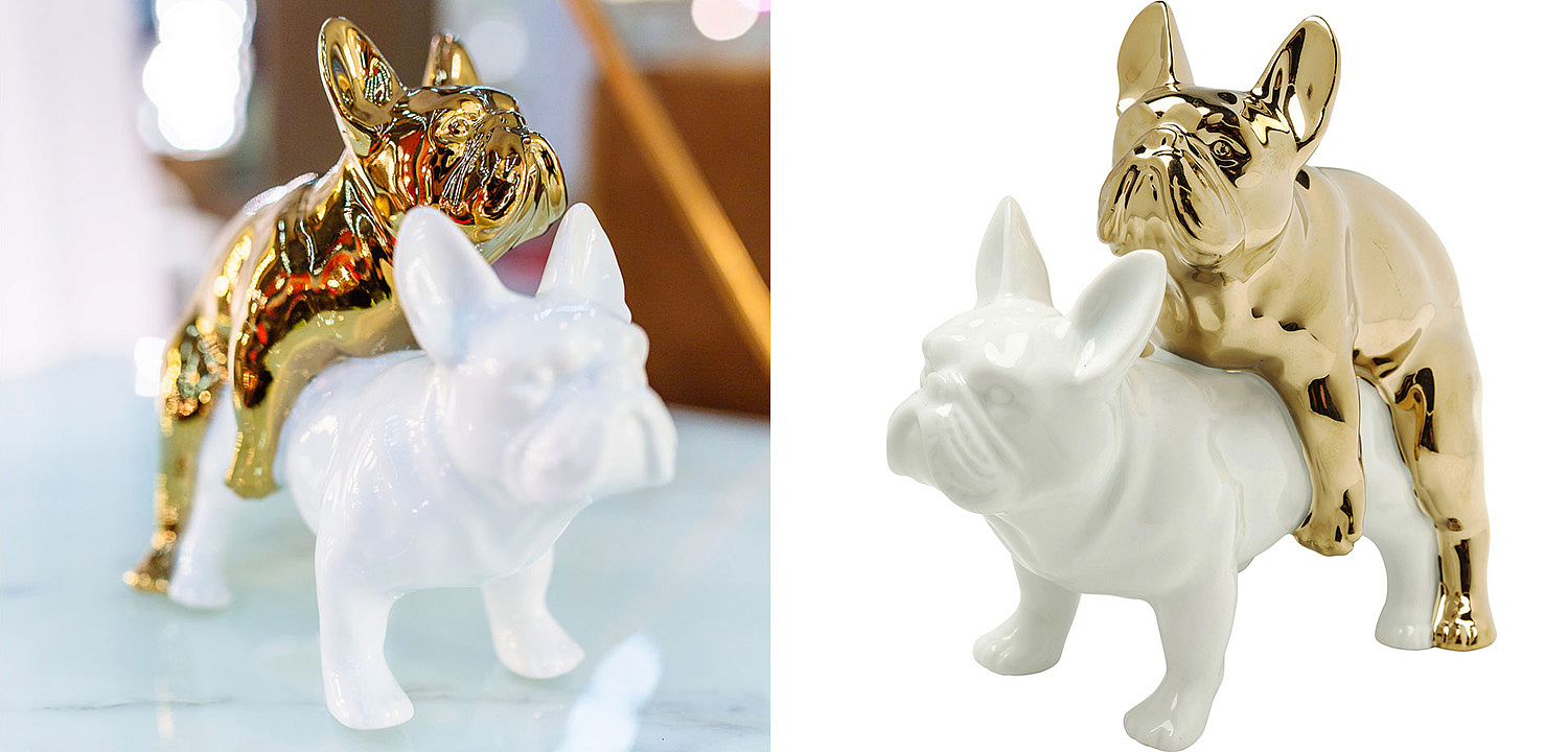 Статуэтка Bulldog Lovers Статуэтка Bulldog Lovers - Loft-Concept в Челябинске
