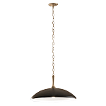 Подвесной светильник с широким куполообразным плафоном Kichler варинант исполнения - 2 | Loft Concept в Челябинске