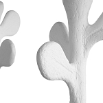 Люстра с белым каркасом и тканевыми абажурами Natural Stems варинант исполнения - 2 | Loft Concept в Челябинске