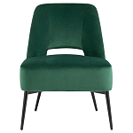 Мягкое кресло в зеленом велюре ALBA варинант исполнения - 2 | Loft Concept в Челябинске