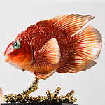 Статуэтка декоративная Рыбка-попугай Inhabitants of the Seas варинант исполнения - 5 | Loft Concept в Челябинске