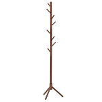 Напольная вешалка из массива бука Branches Hangers Dark варинант исполнения - 1 | Loft Concept в Челябинске