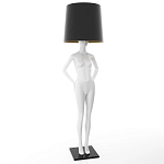 Лампа MANNEQUIN LAMP с абажуром созерцание силуэта варинант исполнения - 1 | Loft Concept в Челябинске