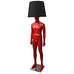 Лампа MALE MANNEQUIN LAMP с абажуром открытый позинг варинант исполнения - 2 | Loft Concept в Челябинске