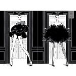 Megan Hess. Elegance варинант исполнения - 5 | Loft Concept в Челябинске