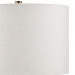 Настольная лампа с фактурным основанием с сочетании белого и зеленого цветов Festoon варинант исполнения - 2 | Loft Concept в Челябинске