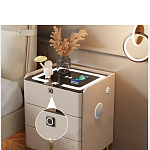 Умная прикроватная тумбочка c зарядкой для телефона Smart Furniture варинант исполнения - 4 | Loft Concept в Челябинске