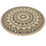 Ковер круглый из комбинированного состава Fantasy варинант исполнения - 3 | Loft Concept в Челябинске