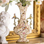 Ваза из фарфора с бронзовыми вставками Eden Garden варинант исполнения - 8 | Loft Concept в Челябинске