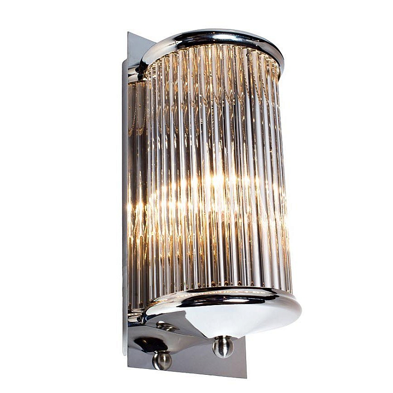 Бра Eichholtz Wall Lamp Glorious M Хром Прозрачное Стекло Бра Eichholtz Wall Lamp Glorious M Хром Прозрачное Стекло в Челябинске | Loft Concept