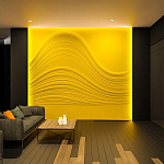 Барельеф BIG WAVE варинант исполнения - 2 | Loft Concept в Челябинске