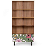 Широкий стеллаж с принтом Elise Rack варинант исполнения - 10 | Loft Concept в Челябинске